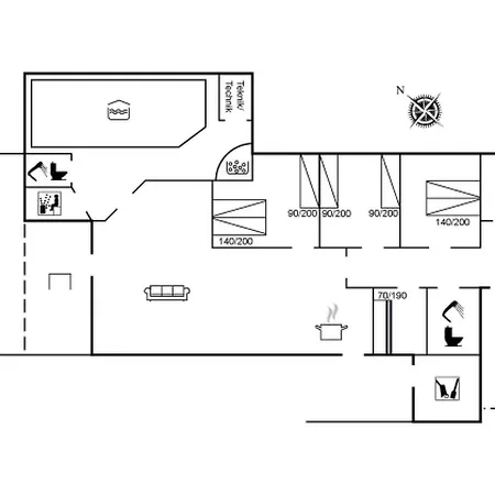 Maylin - 350m From The Sea By Interhome Feriehus